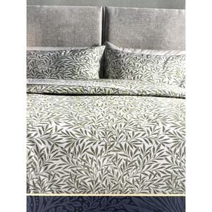 William Morris ORIGINAL WILLOW Artichoke Green QUEEN Sheet Set Cotton Percale